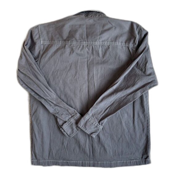 DR Essentials Men's M Button Up Shirt Cotton Spandex Stretch Performance Casual - Picture 6 of 6